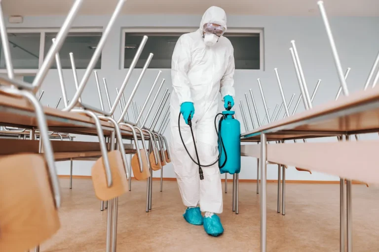 sanitizacion en escuelas